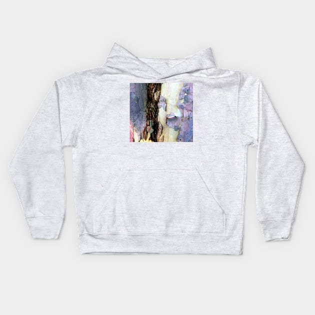 Bark abstract Kids Hoodie by rozmcq